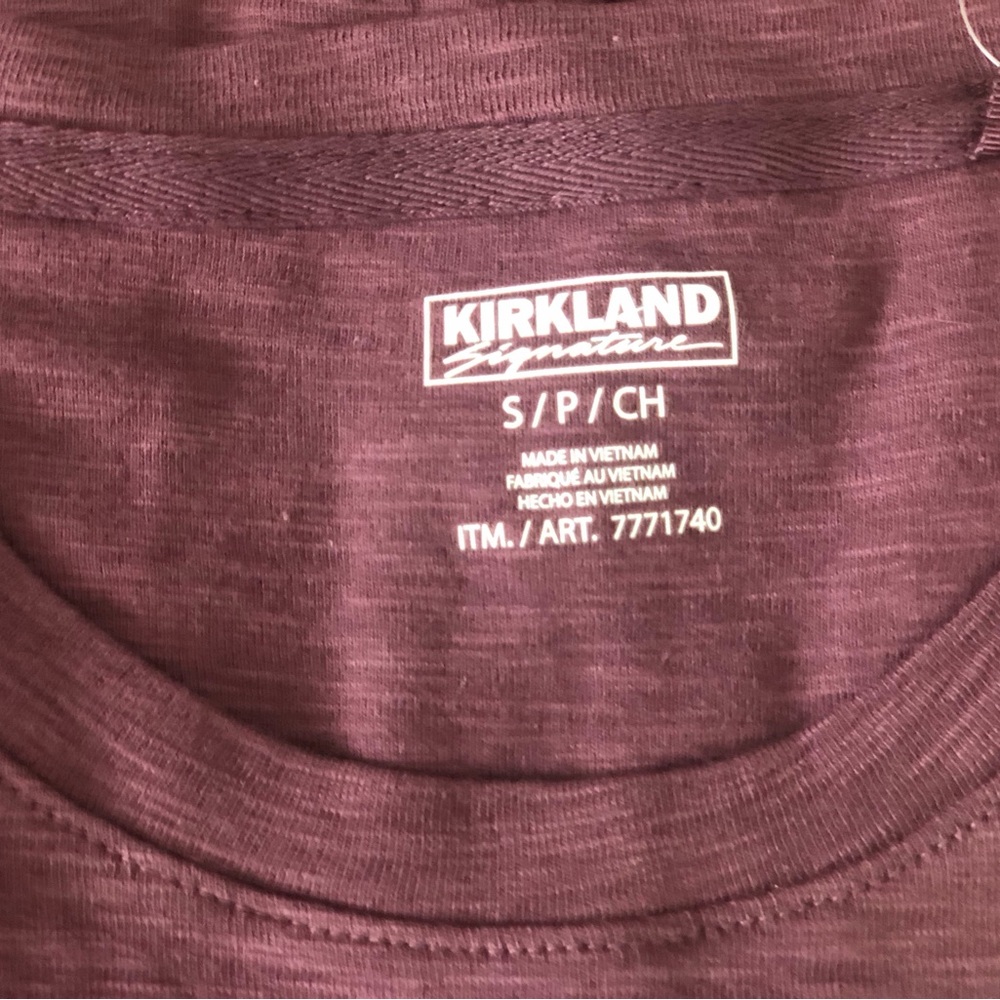 4-pack Kirkland Signature 100% Cotton Women’s Long Sleeve Slub Tee Shirt, Small - Picture 11 of 14